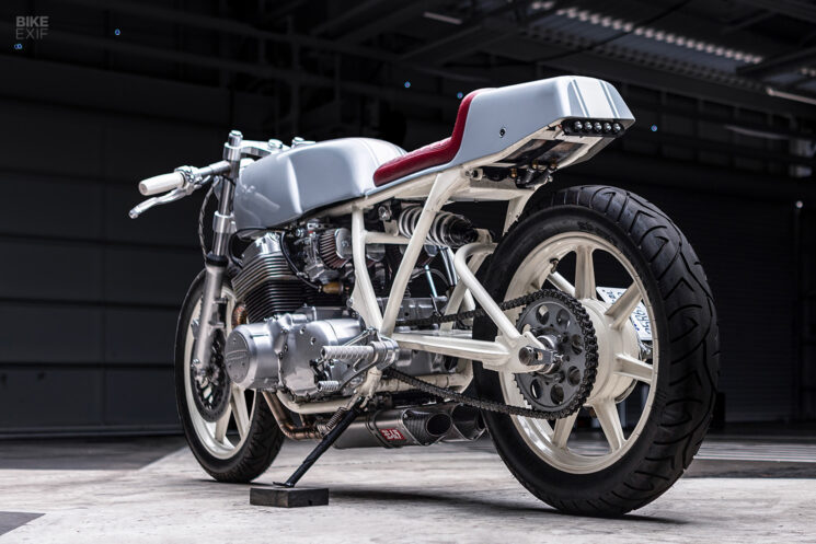 Stan Chen's 1975 Honda CB750F café racer