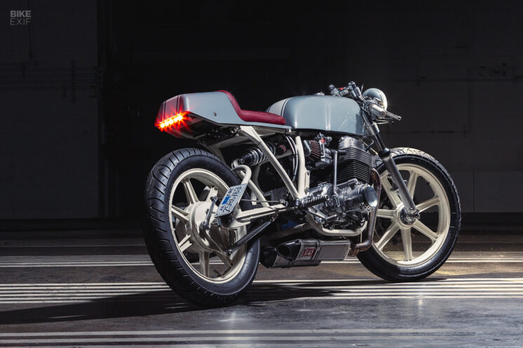 Stan Chen's 1975 Honda CB750F café racer