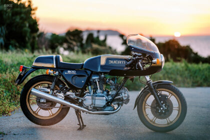 Ducati 900 SS restoration by Switch Stance Riding