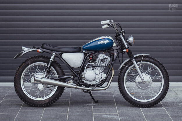 Yamaha SR150 scrambler by Twist.Co